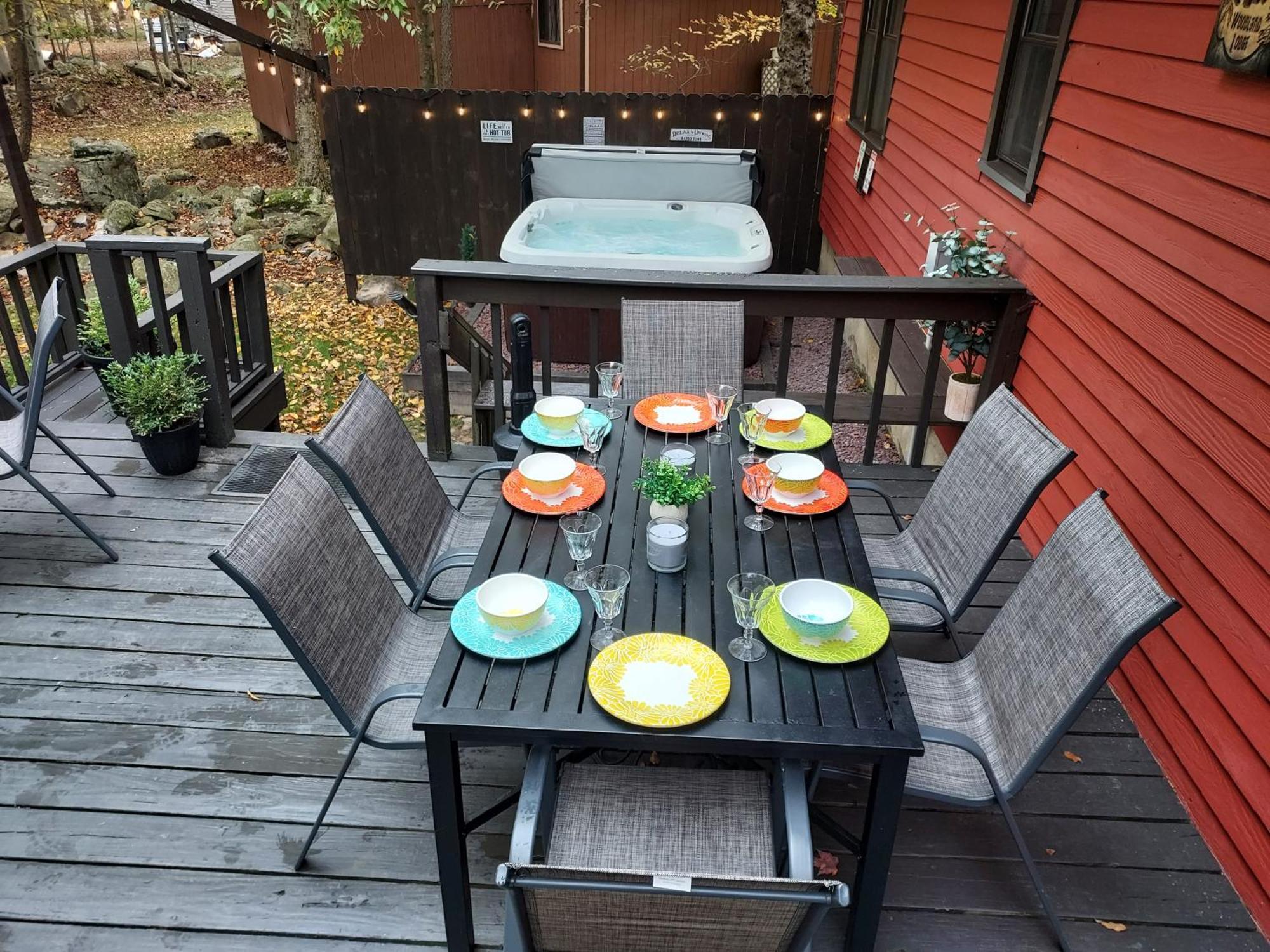Chalet Renovated Near Casino, Camelback , Kalahari 4Bdrms Firepit Hot Tub Game Room Tobyhanna Eksteriør bilde